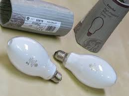 GE 125W E27 HIGH PRESSURE MERCURY